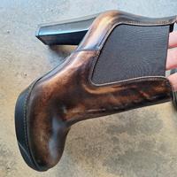 ankle boot Hogan in pellame spazzolato