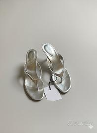 Sandali Infradito con Tacco Mango