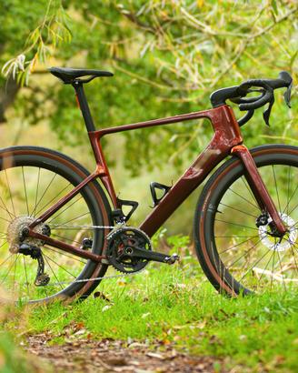 NUOVA 3T RACEMAX ITALIA 2 RAME GRX Di2 2x12 tg. L 