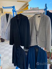 5 giacche maschili 1 = 25 ; 5 = 100