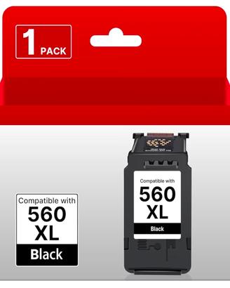 PG-560XL 560 XL nero Cartuccia d'inchiostro