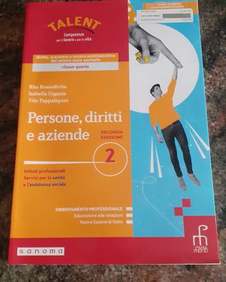 Libro "Persone, diritti e aziende" vol. 2. 