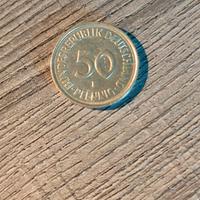 Moneta Antica: 50 Peennig, anno 1989 - Germania