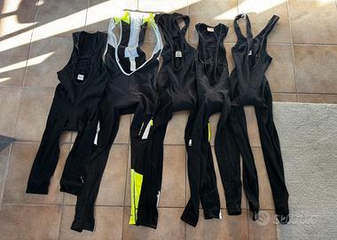 Set Salopette ciclismo invernali
