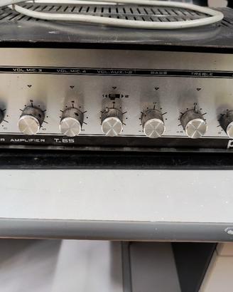 amplificatore A transistor t65 della paso