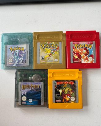 Lotto giochi gameboy