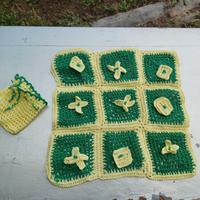 Gioco TRIS fatto a mano elegante