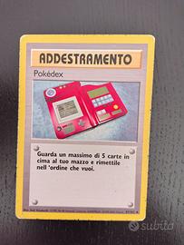 pokedex addestramento anni 90 carte pokemon