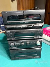 Hi fi stereo Kenwood anni 90 completo