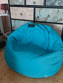 Poltrona a sacco pouf ergonomica – Come Nuova!