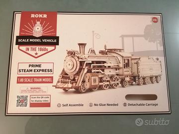  treno modellino da assemblare 