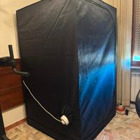 Kit growbox 120×120 con LED Migro Aray 500W