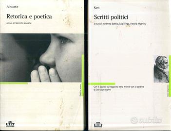 Lotto 2 Libri Filosofia UTET: Kant e Aristotele