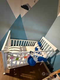 Culla azzurra design