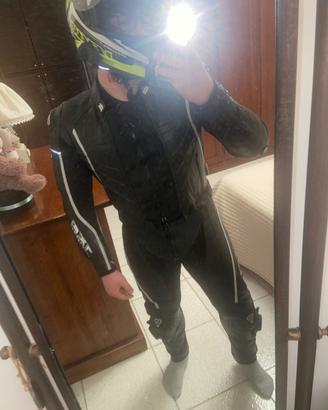 Tuta moto ixs taglia 52