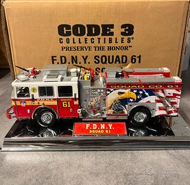 Code 3 FDNY squad 61 1:32 modello raro