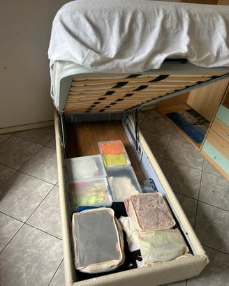 Letto contenitore singolo