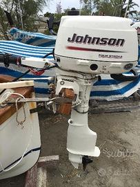 Motore 6 CV johnson 4 tempi gambo lungo