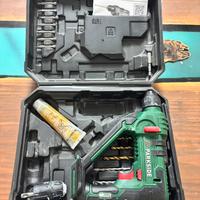 Tassellatore parkside 20v + valigetta e punte