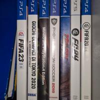 Giochi Games Ps5 PS4 -Fifa 24 PS5- Fifa 20-Pes 19