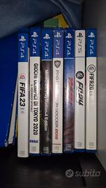 Giochi Games Ps5 PS4 -Fifa 24 PS5- Fifa 20-Pes 19