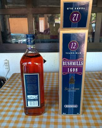 Bottiglia da collezione di Whisky Bushmills 1608 