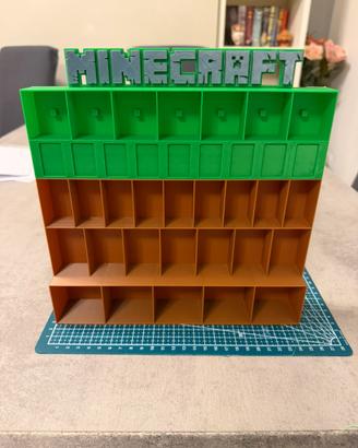 Espositore Personaggi minecraft kinder jpy