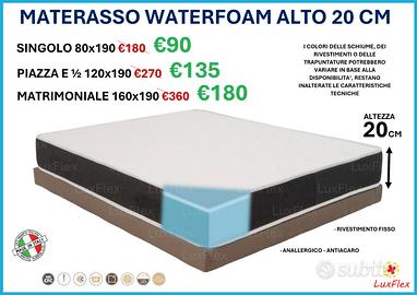 Materasso molle insacchettate - 4 strati Memory
