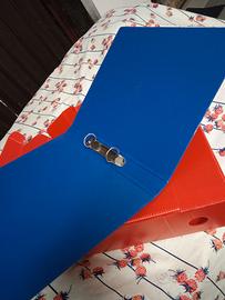 raccoglitori plastificati ad anelli nuovi