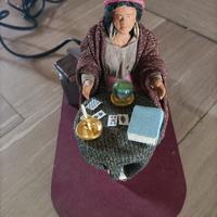 Statua Pastore in movimento presepe napoletano