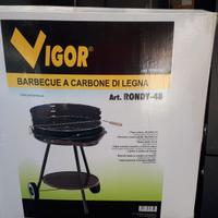BARBECUE NUOVO A CARBONE DI LEGNA