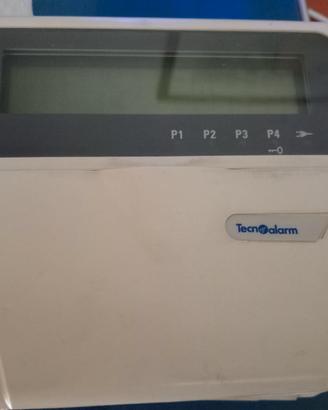 tastiera per allarme