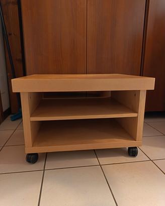 mobiletto basso con ruote