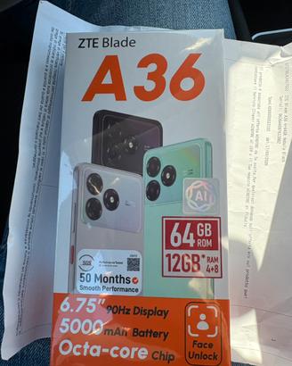 Telefono cellulare Android zte blade A36