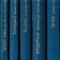 Lotto 5 libri Filosofia Seneca Rousseau Fabbri