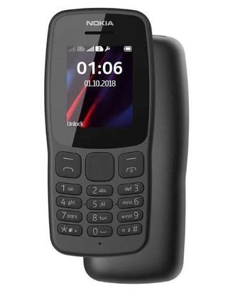 NOKIA 106 2G DUAL SIM DISPLAY 1.8" BLACK
