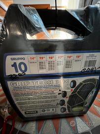€ 35 catene da neve nuove mai aperte.