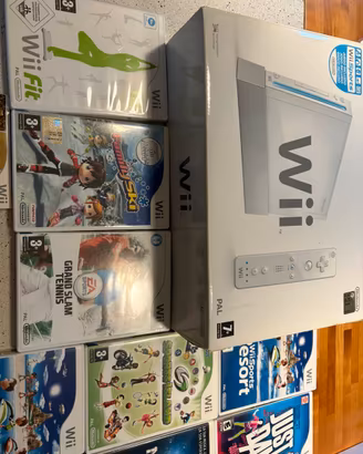 Wii sports + balance board + 10 giochi