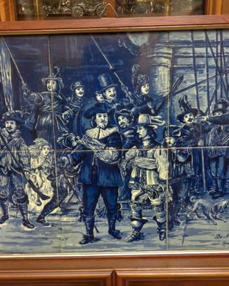 Dipinto su maioliche Rembrandt , prezzo stracciato