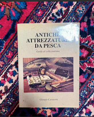 RARITA':LIBRO"ANTICHEattrezzaturePESCAguidaCOLLEZI