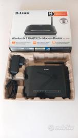 Modem D-Link DSL 2640B, modem router wirless N150