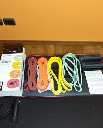 Kit Elastici Fitness 10-40 kg + Impugnature