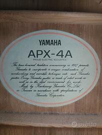 Yamaha APX 4a - Chitarra con Carattere!