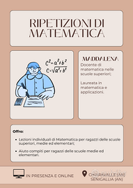 Lezioni di Matematica