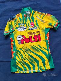 maglia ciclismo da collezione autografata G. BUGNO