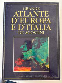 Atlante Europa e Italia DeAgostini edizione Esso
