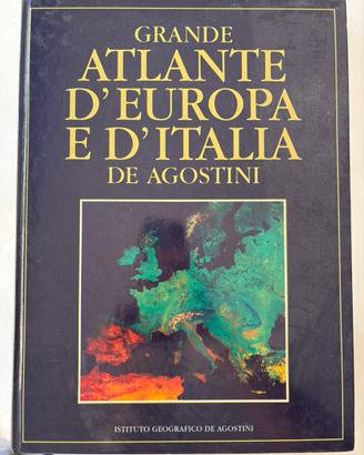 Atlante Europa e Italia DeAgostini edizione Esso