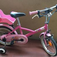 Bici bimba Decathlon Princess 16" (da 4 a 6 anni)