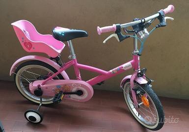 Bici bimba Decathlon Princess 16" (da 4 a 6 anni)