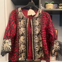 Giacchino seta indiana e accessori